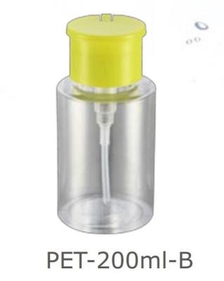 33/410 Touch Cap Dispenser/Nail polish remover pump dispenser with 200ML PET bottle