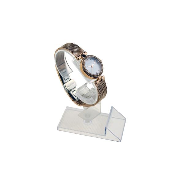 Waterproof Women Mesh Band Alloy Wristwatches With Harded Crystal Smaller design