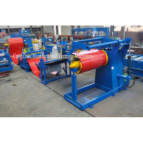 Cortadora plateada de metal de la bobina automática del color con el CE/ISO, alta exactitud