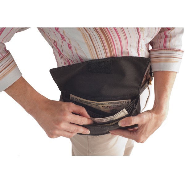 BELT BAG WITH HOOK AND LOOP CLOSURE EXTENDED WALLET LARGE CAPACITY - CUSTOM MADE