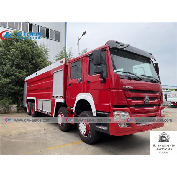 Sinotruk Howo 8x4 371HP 20000L Fire Rescue Truck