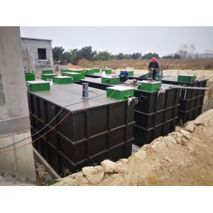 Underground Sewage Treatment Equipment with Fiber Glass Material, Corrosion