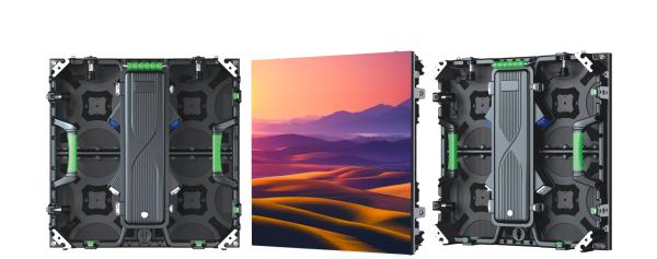 Écran LED de location intérieur avec taux de rafraîchissement élevé et grand angle de vision, armoires en aluminium moulé sous pression 500x500mm