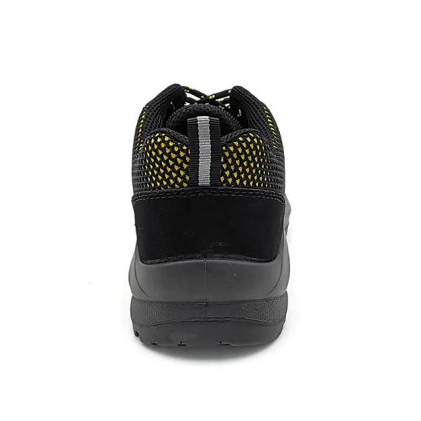 Anti punción zapatillas de seguridad para correr zapatillas de deporte personalizadas zapatillas de seguridad negro