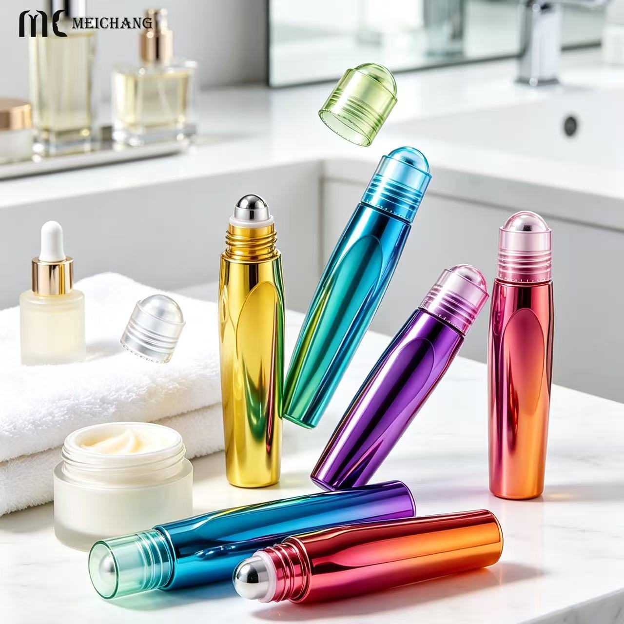 10ml/15ml PETG Roll-On Bottle for Essential Oil , Aromatherapy & Repellent Packaging (MC-1902)