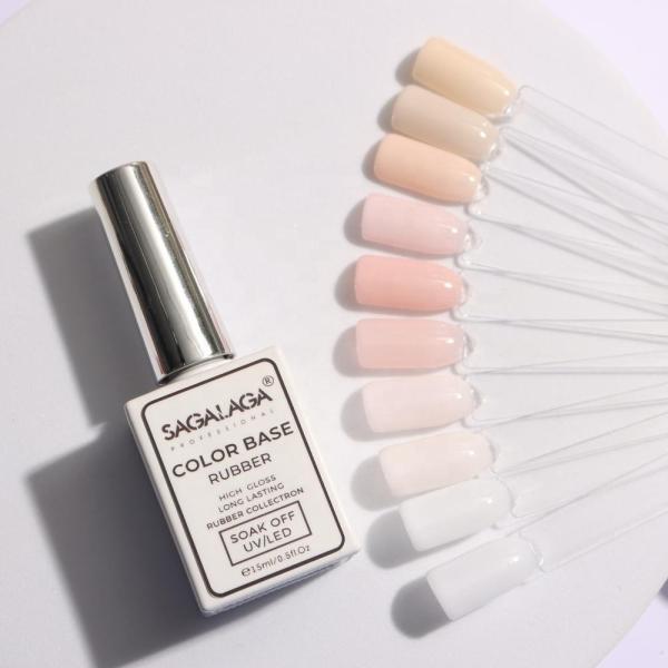 Améliorez votre SALON DE NAIL ART avec le Gel de Base Élastique en Caoutchouc Certifié MSDS, Facile à Retirer et Ongles Durables