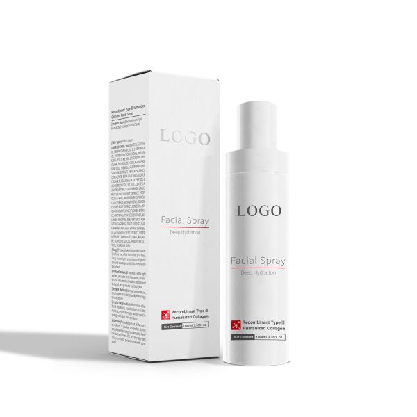 OEM ODM Recombinant Type III Humanized Collagen Rrepair Spray Organic Moisturizing Sensitive Skin Care Facial Face Skin Toner
