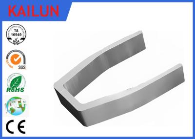 U Shape Fork Extruded Profiles Aluminium For Medical Equipment Parts ISO / TS 16949