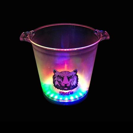 Multi-Color LED Ice Bucket For Le Grand Large Hotel, KTV, Leisure Bar, Coffee Shop, Tea House