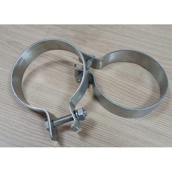 Стандартный шумоглушитель нержавеющей стали Фармалл Куб зажимает 4.0ММ