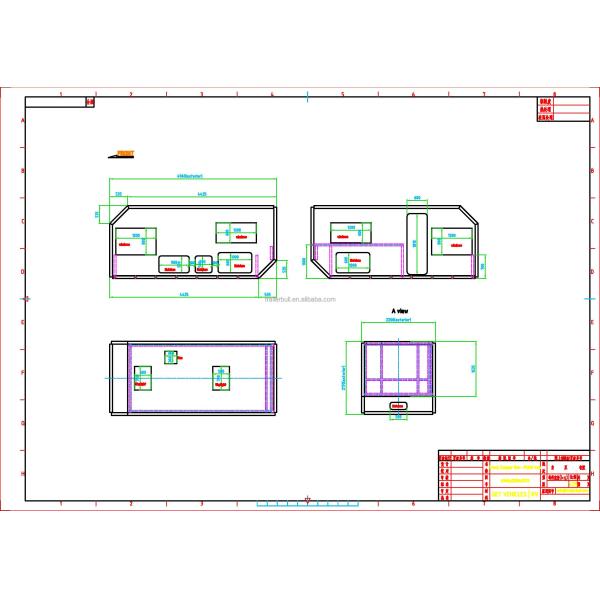 Versatile 16ft Motorhome Truckbody for FUSO 4x4 FlatBed Camper Trucks and RV Trailers
