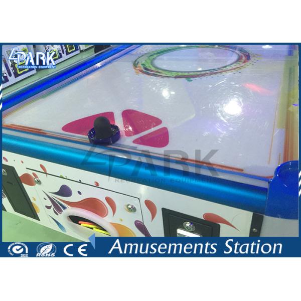 Acrylic Table BOBI Commercial Air Hockey Table For Kids CE Certificated