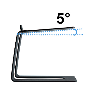 Профессиональная металлическая/алюминиевая несложная стойка для белого монитора студии