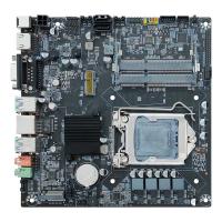 H110 Conjunto de chips LGA1151 AIO Mini ITX Tarjeta base de todo en un PC Tarjeta base