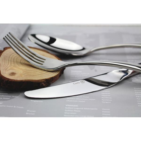 COSTA Stainless steel hotel cutlery/flatware set/fork spoon knife
