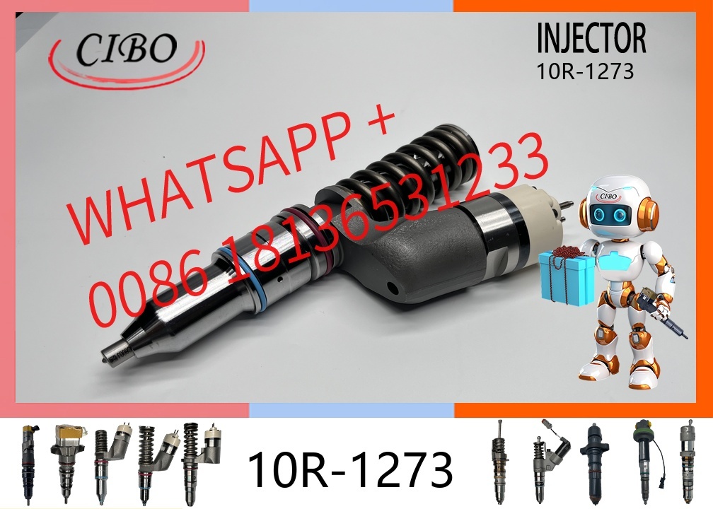 original 10R-1273 Electronic Fuel Injector Assembly for  C15 C16 C18 3406E ACERT Diesel Engine Replacement for OEM 10R1273 249-0709 original new injector