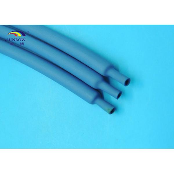 RoHS Flexo Colored Polyolefin Heat Shrink Tubing / Heat Shrink Tube Blue Green Orange