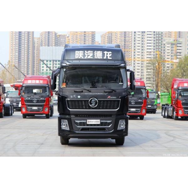High GVW Shaanxi Auto X5000 460hp 4X2 LNG Towed Truck Head for Heavy Duty Hauling