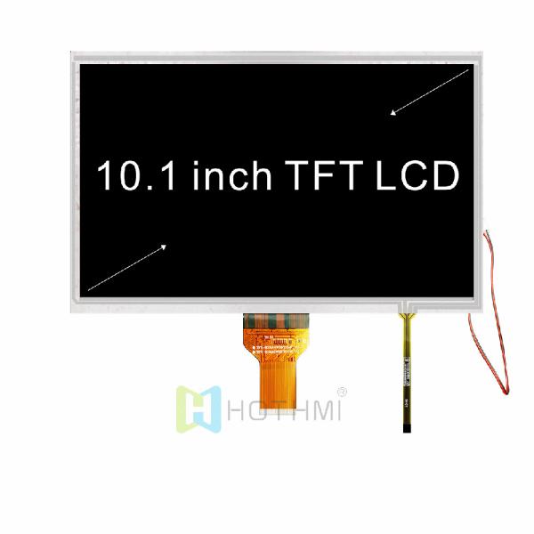 10.1 Inch Resistive TFT LCD Display With 1024x600 resistive touch