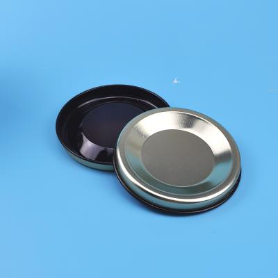 Aliment pour animaux familiers noir de fer-blanc de l'or libre 0.18mm de Bpa Tin Covers