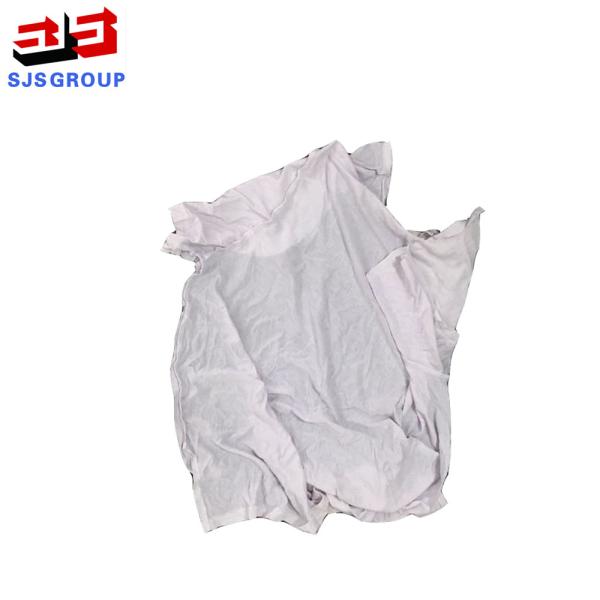 No Printings Pure White 100% Cotton Industrial Wiping Rags Grade A