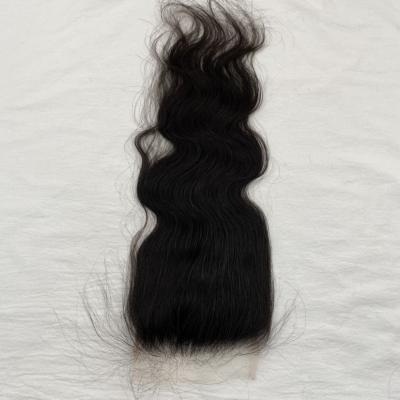 Body wave 5X5 Transparent HD Lace Frontal Raw Indian High Quality Human Hair Lace Frontal closure