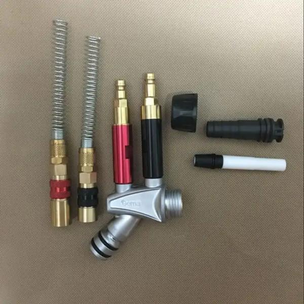 Inyector de recubrimiento de polvo Optiflow IG02 Partes del cañón de recubrimiento de polvo ajustable