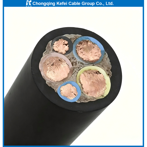 Weather Resistant H07RN-F Rubber Sheathed Flexible Cable with EPR Insulation and Stranded Copper Conductor for Outdoor Use