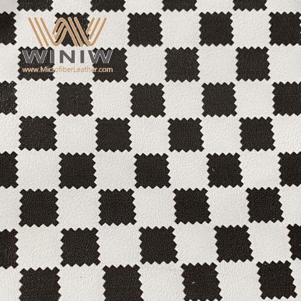 Microfiber Artificial Leather Fabric 1.0mm - 2.0mm PU Synthetic Leather For Shoes