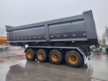 Africa Heavy-Duty Dump Truck Semi Trailer: Engineered for Efficient Transportation and Unloading of Bulk Materials and Waste