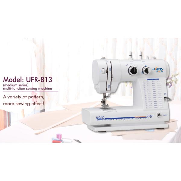 214X134X253MM Flat-Bed Butterfly Overlock Household Sewing Machine Perfect for Home