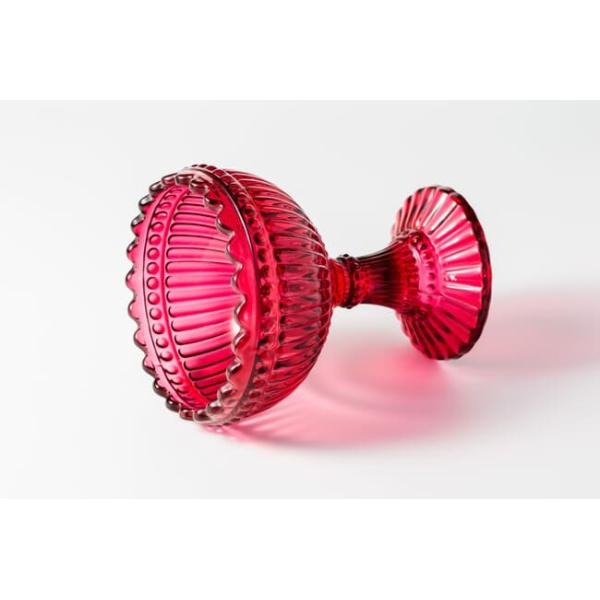 160ml Glass Kitchen Wares 5.6 Oz Vintage Ice Cream Coloured Glass Sundae Dishes