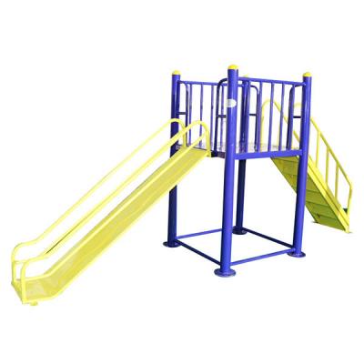1.7m Commercial Outdoor Fitness Equipment , TUV Outdoor Plastic Slide