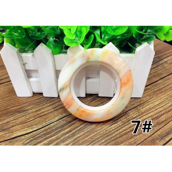 Fashion Prime ABS Plastic Custom Curtain Rings Circles Rod Accessories