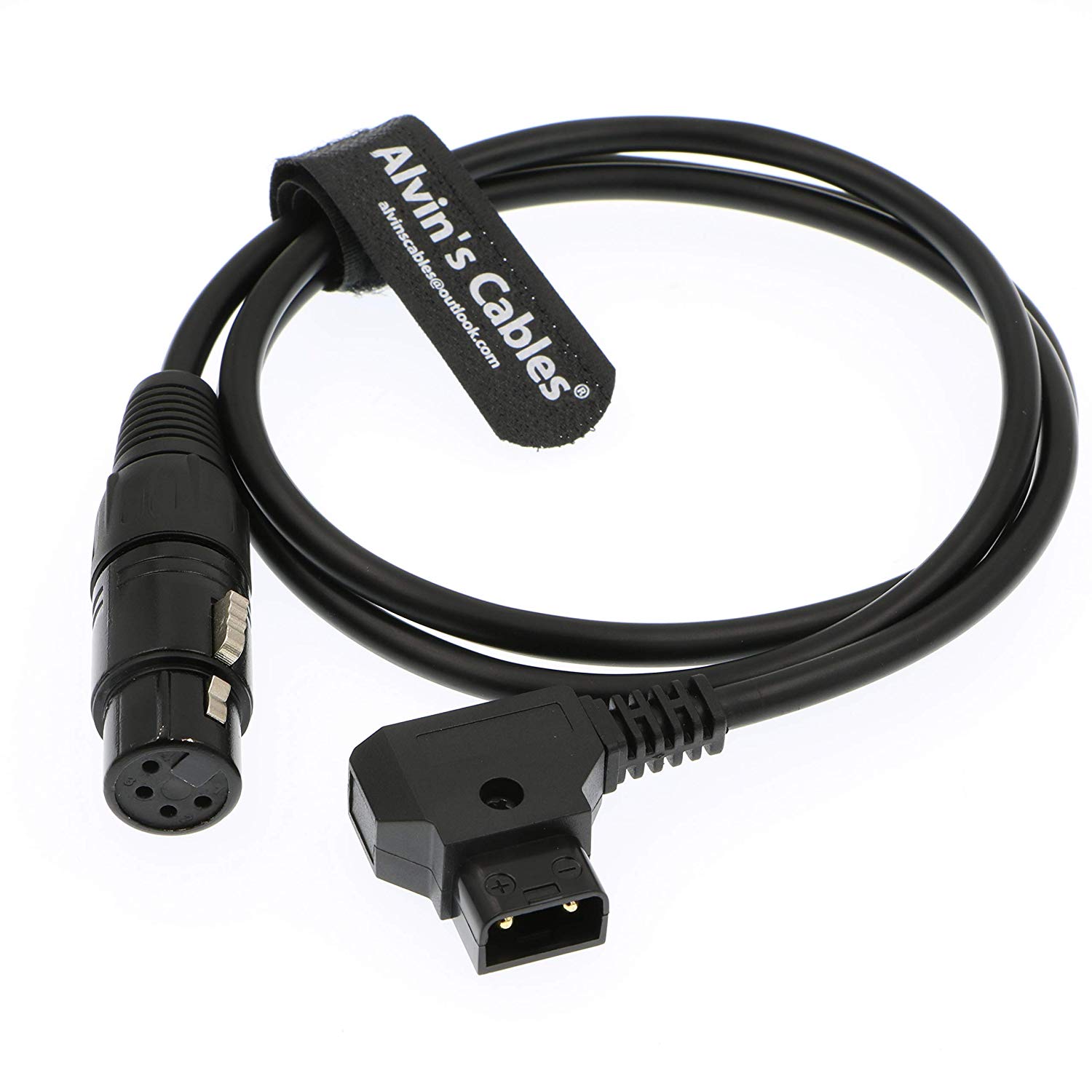 Женщина Pin Sony F55 SXS XLR 4 к силовому кабелю камеры крана d