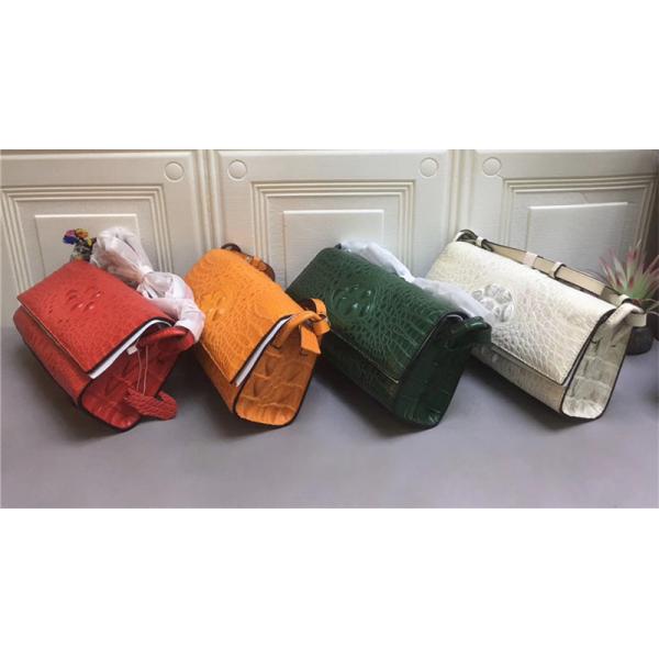 Genuine Crocodile Skin Lady Small Flap Purse Authentic Alligator Leather Women Sling Shoulder Bag Female Cross Body Bag