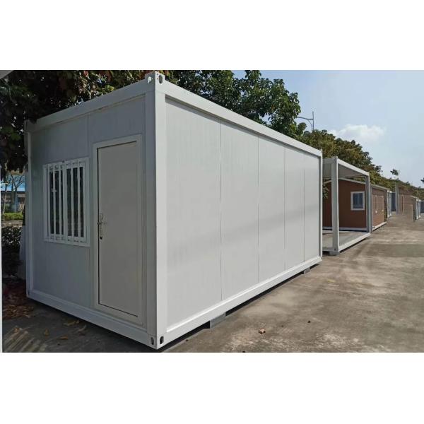 Fast Assembly Flat Storage Container Insulated Prefabricated Living Container Home for Office Professional Customization
