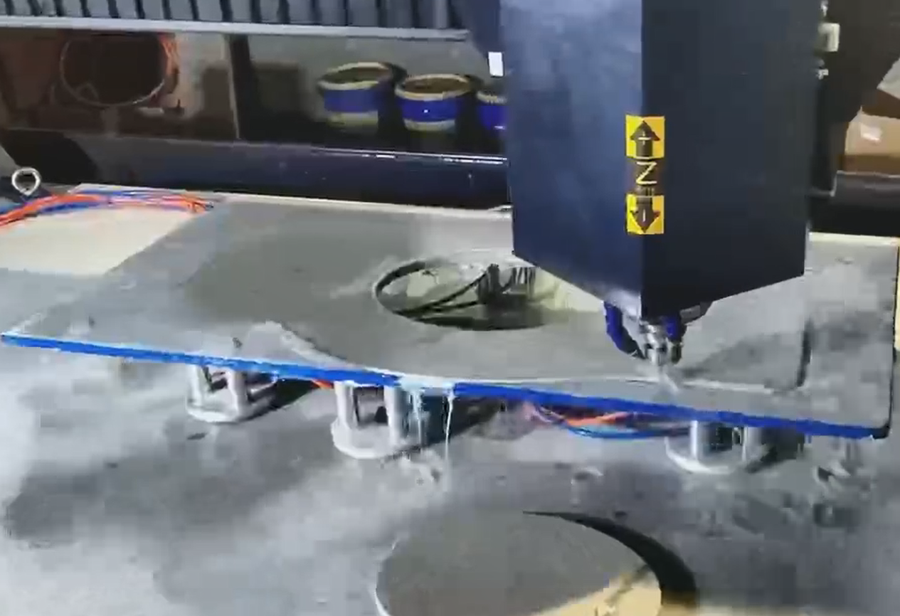 3-осевой центр обработки CNC для 2D 3D художественных форм Камень