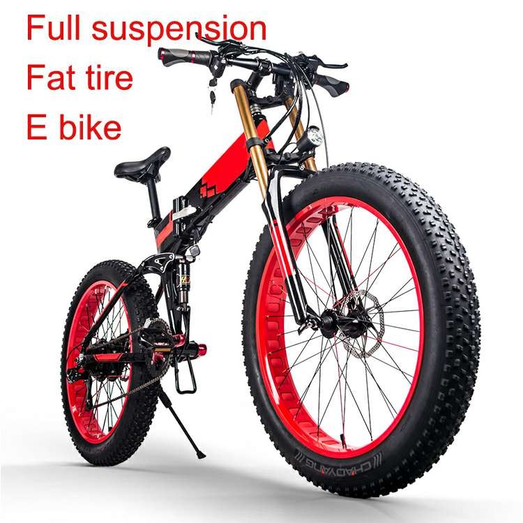 Богачи автошины Ebike электрического велосипеда пляжа горы 26 дюймов жирные сдержали жирный велосипед e складывая 350w 48v