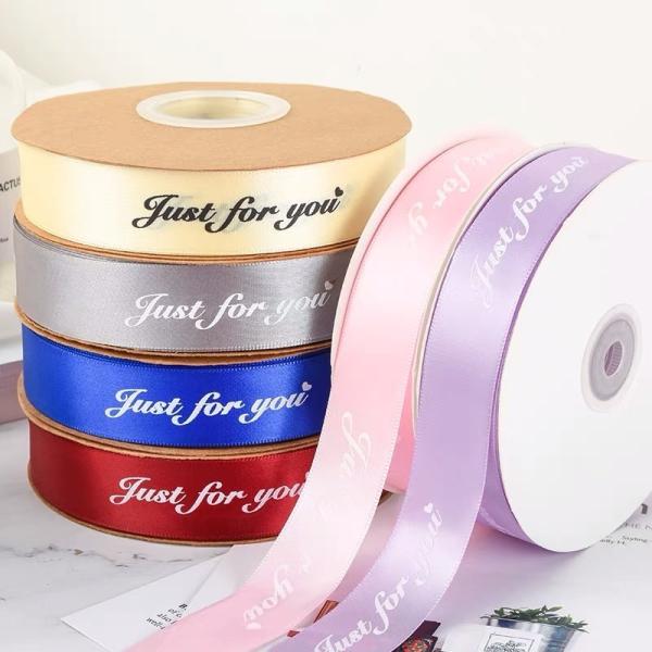 7 dias Tempos de entrega da encomenda de amostra Compatível com fita de grãos grandes personalizada para embalagens de presentes