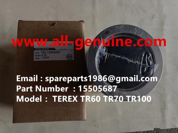 15505687 FILTER TEREX MINING DUMP TRUCK NHL TR35 TR50 TR60 TR100 3305B 3305F 3303 3307 TR45 TR70 MT4400 CUMMINS ALLISON