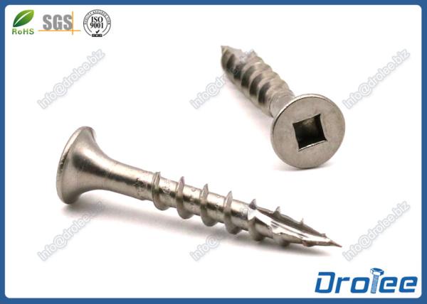 304/305/316 Stainless Steel Square Drive Bugle Head Type 17 Deck Screws