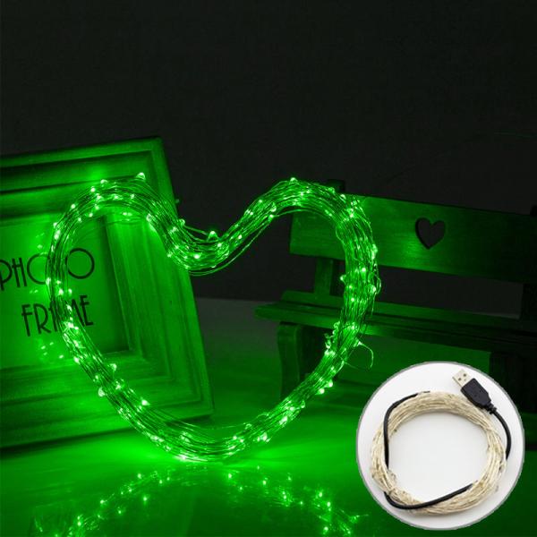 5V USB Powered Multi-Color 10m LED String Lights For Christmas, Party, Festival Decoraction