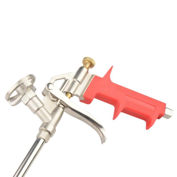 Non Stick Coated Expanding Foam Gun Popular in North America and Europe Aluminum Alloy All  Coated  foam gun