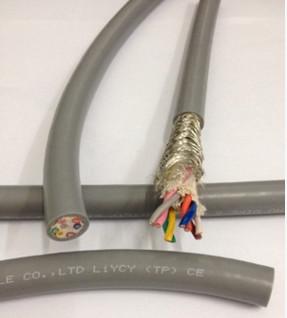 Special Cable for Drag Chains TRVVSP for machine or equipments bending frequently in grey/black/orange Color
