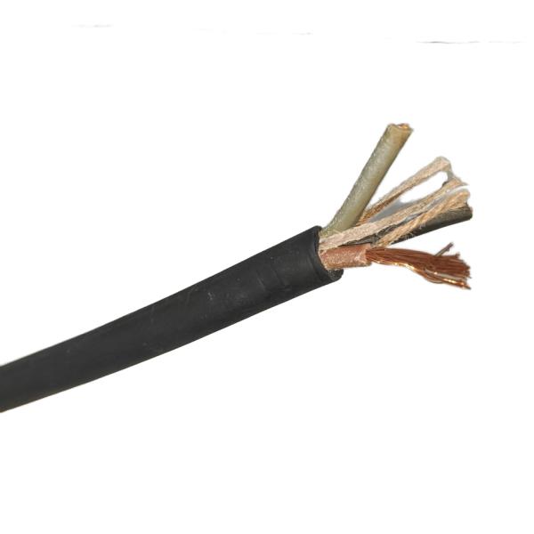 Customization Waterproof Rubber Flexible Cable H07RN-F For Industrial Power Supply