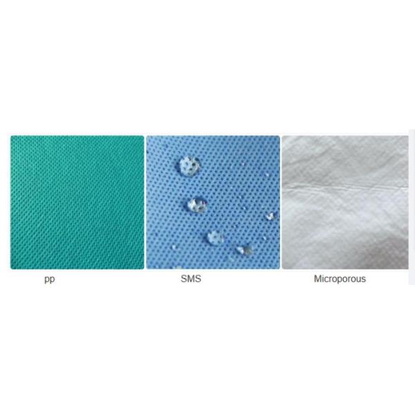 Тип 5/6 устранимых защитных Coveralls, химические устойчивые Coveralls устранимые