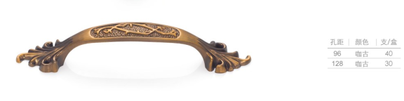 Luxury Door And Cabinet Handles For Bedroom Cabinet , Wardrobe , Dresser