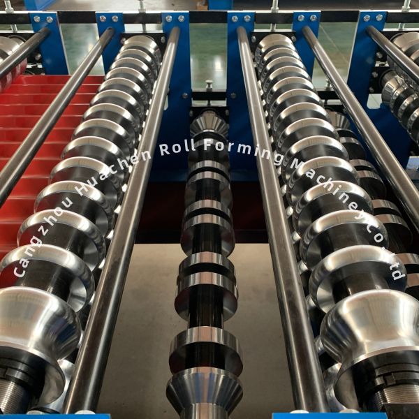 Professional 380V Double Layer Roll Forming Machine with 15m/min Speed for 0.3-0.6mm Wall Panels