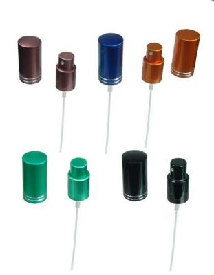 13/415 15/415 18/415 Aluminum Perfume Sprayer With Aluminum Over Cap